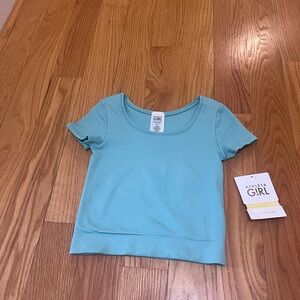 Athleta Girl Aqua Short Sleeve Tee
